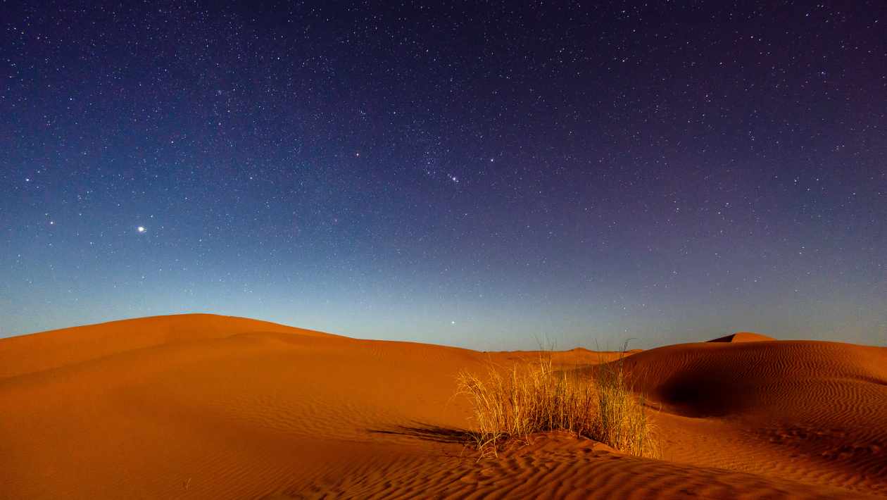 Hottest desert in the world