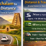 arunachalam to kanchi distance